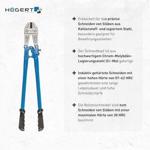 Tutti gli attrezzi: TECHNIK Bolzenschneider Stangenschere 600mm Professionelle – Nuovo e nell'imballaggio originale da Hundwil venduto da pac_6jh8 2