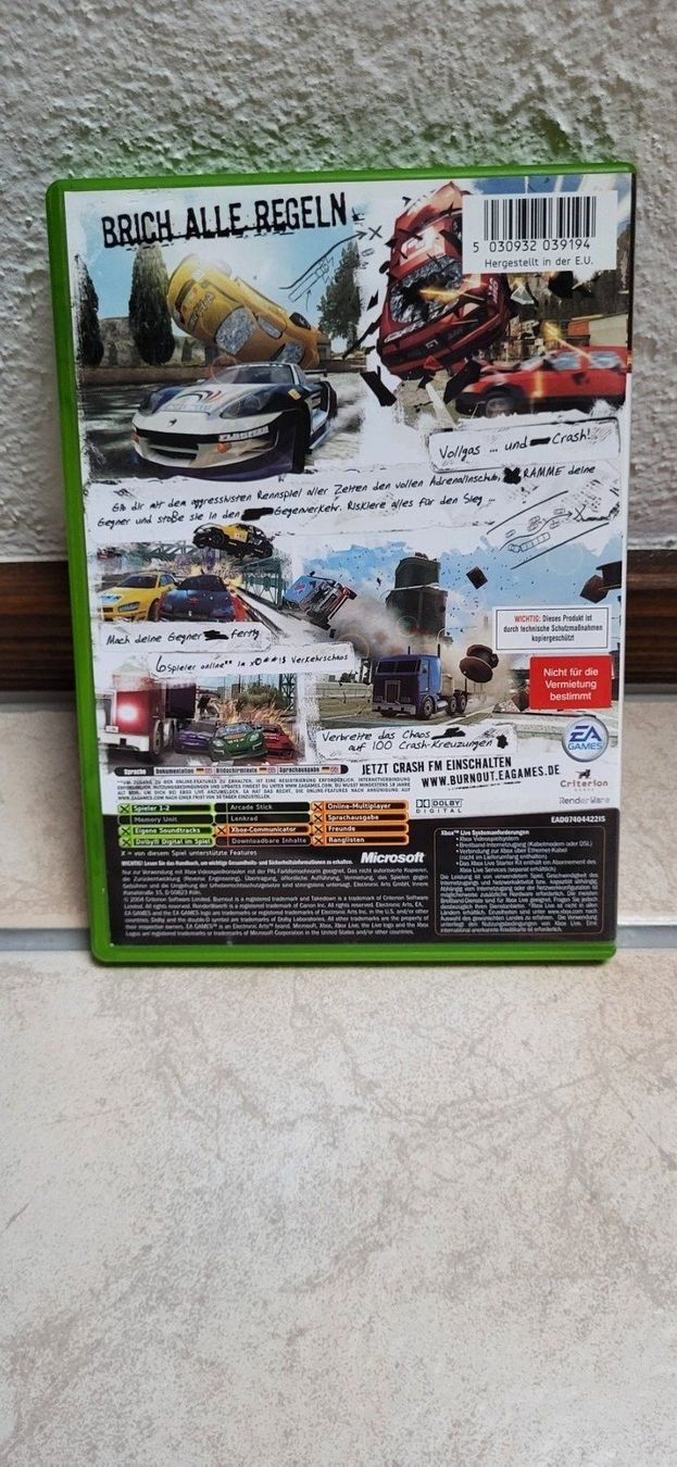 Microsoft Giochi: Xbox - Burnout 3 Takedown – Usato da Münsingen venduto da Heroism2010 1
