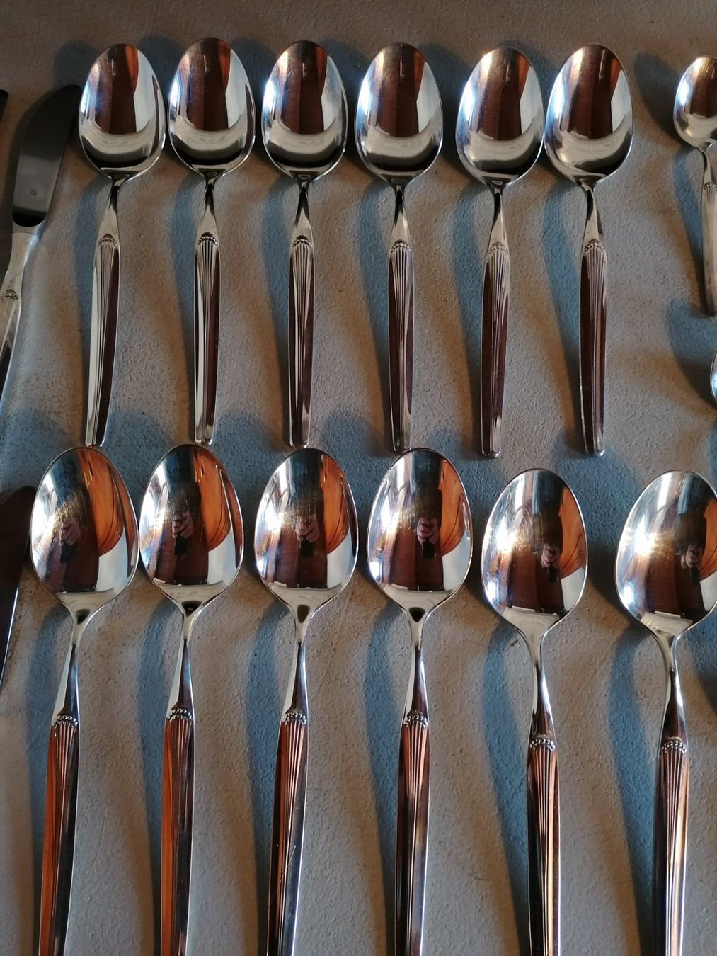 WMF Set di posate: WMF Besteck versilbert, Serie Madrid 48 teilig gebraucht – Usato da Schwanden i.E. venduto da Cothesama 4
