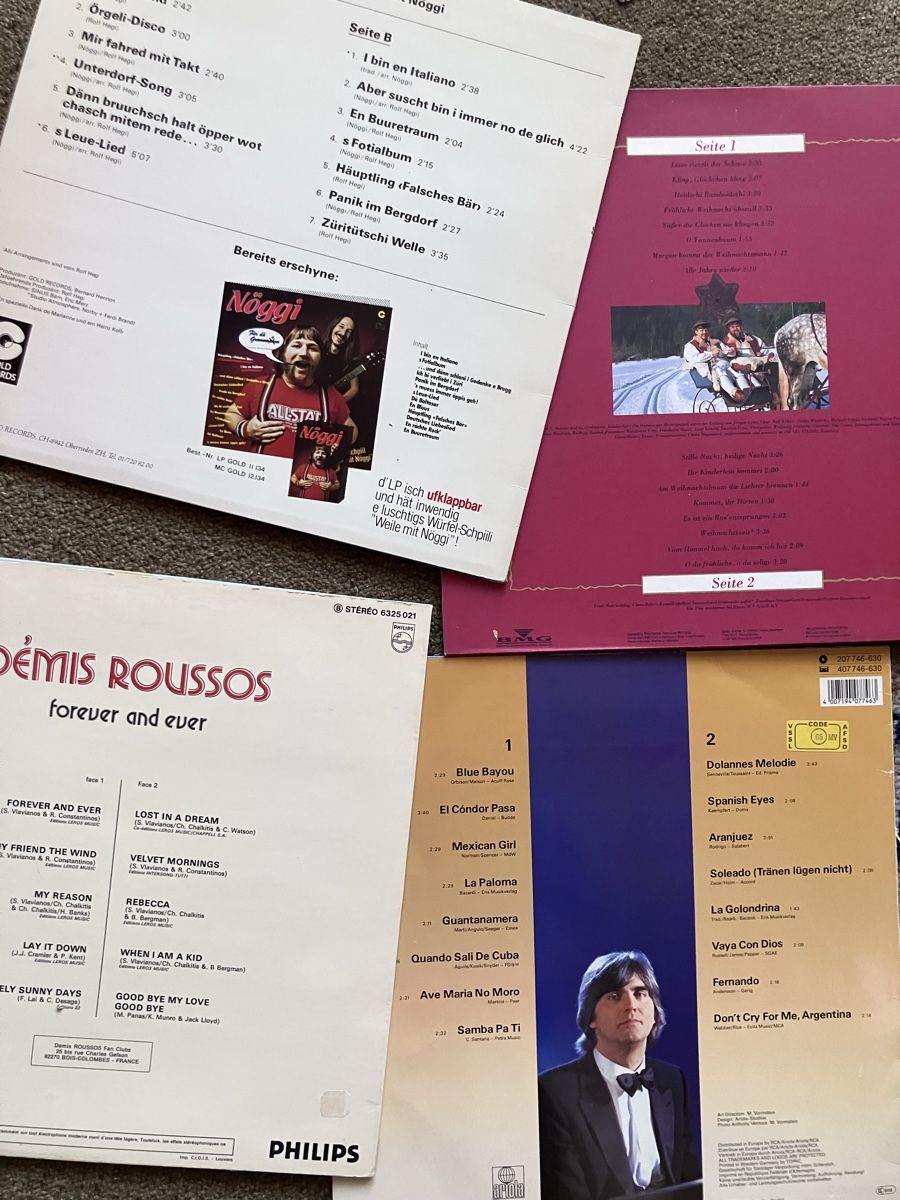 Dischi in vinile: Langspielplatten – Usato da opfikon venduto da reko51 5