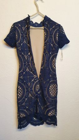 sehr schönes Winterkleid Größe 34-XS von Pink Boutique