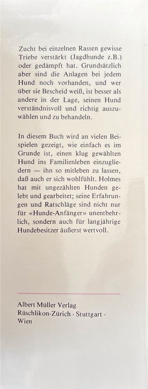 Libri: Der Hund im Haus – Nuovo e nell'imballaggio originale da Sarnen venduto da Livres 3
