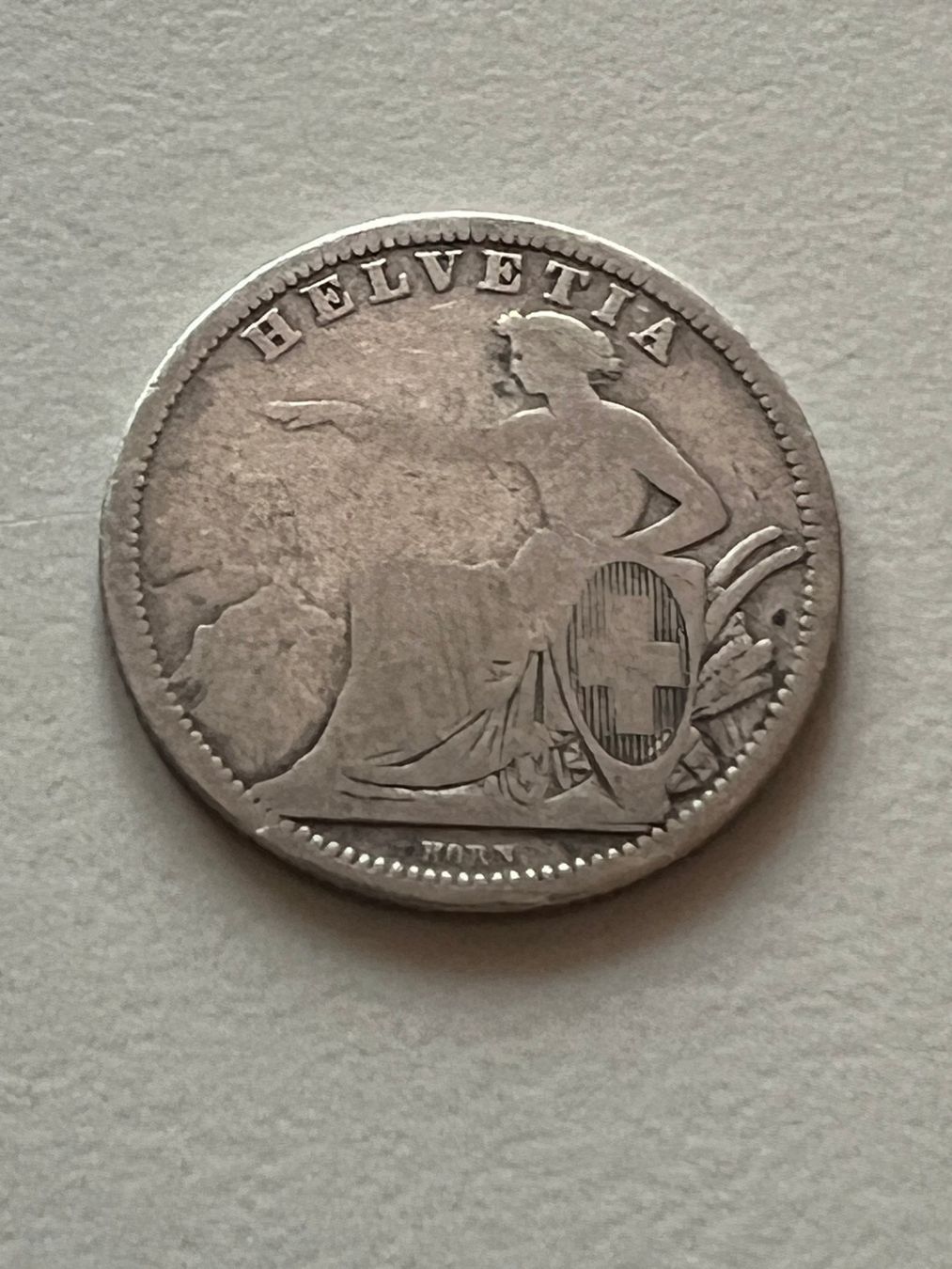 Toutes les monnaies: 1 Fr. 1861 – D'occasion à Schötz par Odpa 1