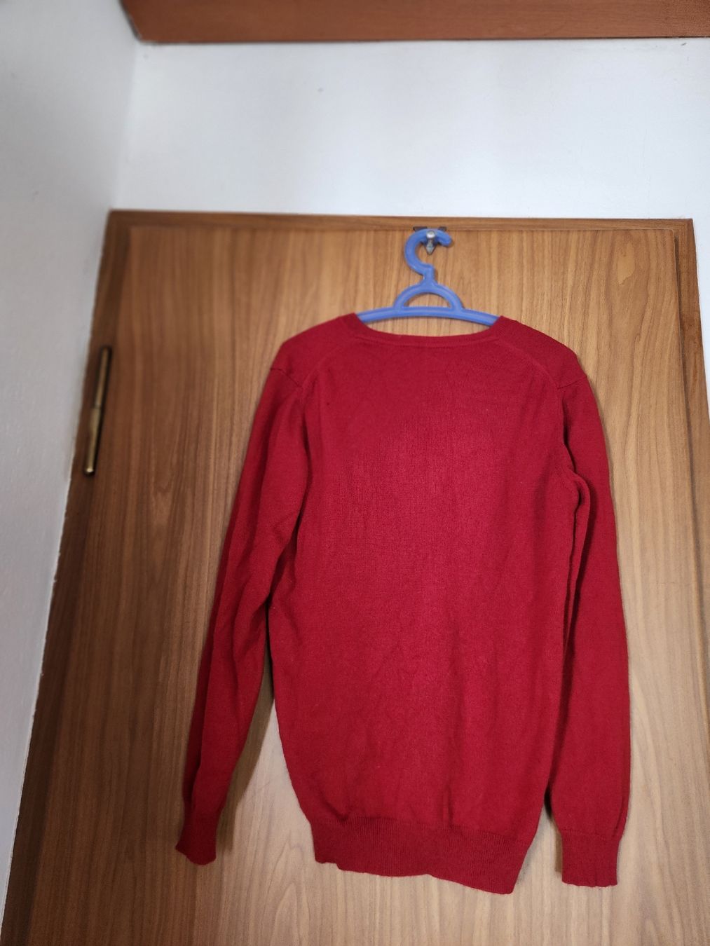 Maglioni & Felpe: Pull Homme Monoprix Cachemire Rouge Taille L Défaut – Usato da Niedergösgen venduto da Eva2410 1