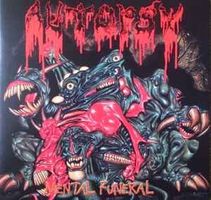 Autopsy  – Mental Funeral LP RED LIMITED