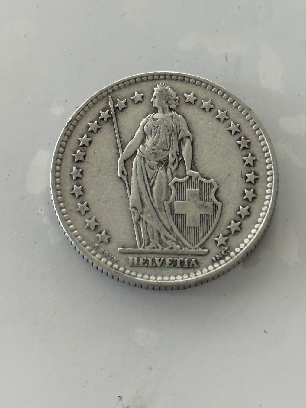Tutti le monete: 2 Franken 1931  Rar – Usato da Wallisellen venduto da SWISS_SILVER1