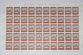 tolle Frankaturware 50 x 0.20 gross Bogen 1966
