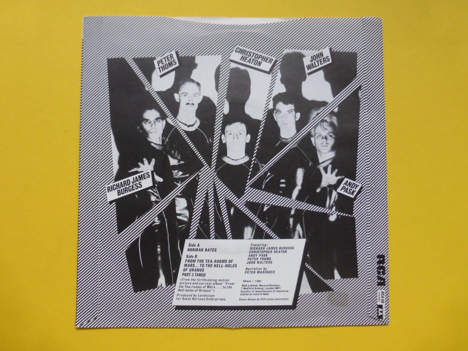 Dischi in vinile: Landscape – Norman Bates – Usato da Zürich venduto da Swiss57 1