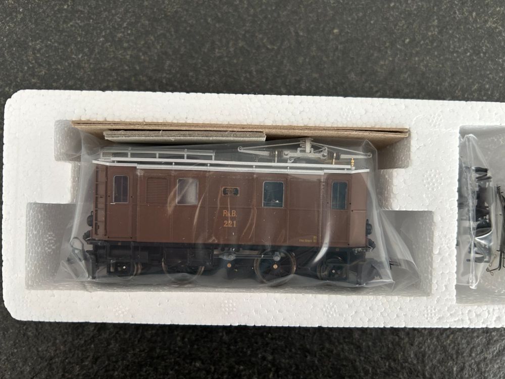 Bemo HOm: Lokomotive RhB: Ge 2/4, OVP (Gebraucht) in Basel für CHF 82