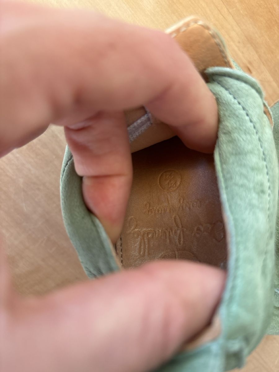 Scarpe per ragazzi: Süsse Krabbelschuhe, Grösse 20/21 – Usato da Zürich venduto da AleKe 1