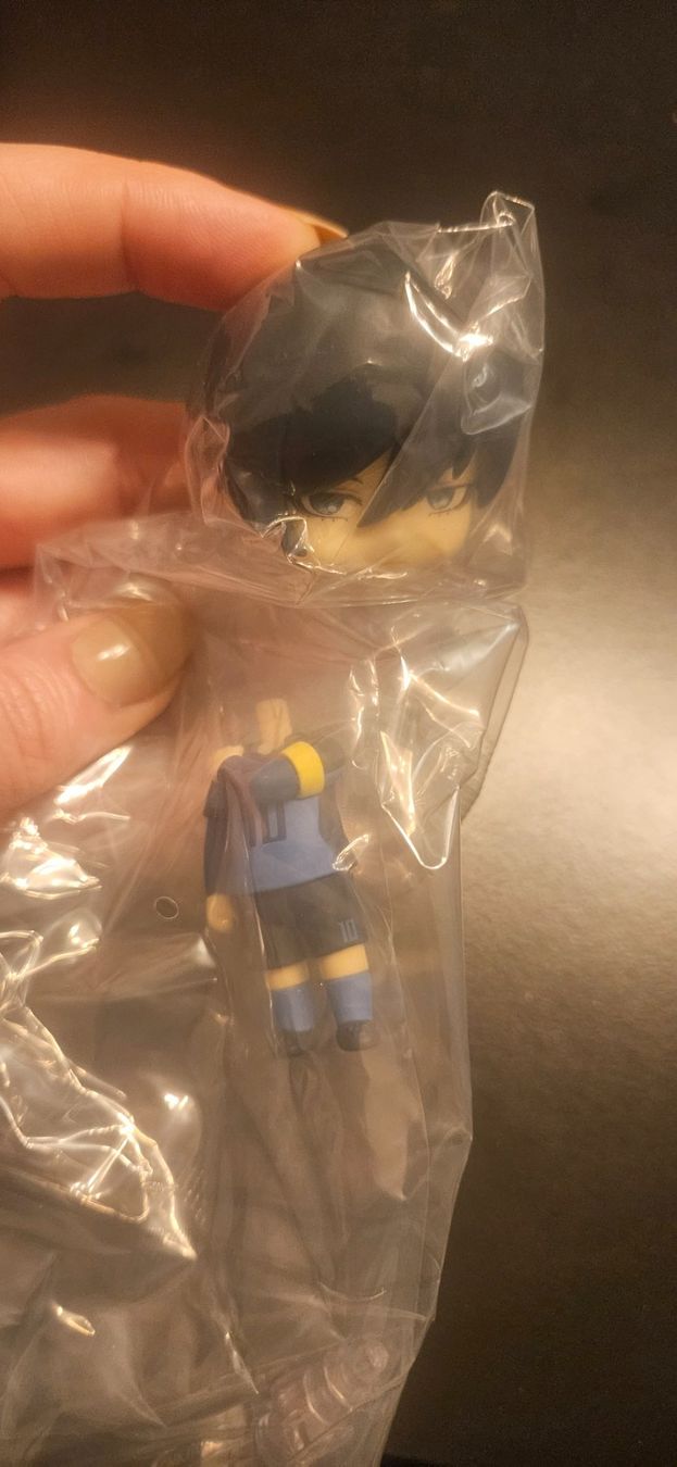 Bandai Statuette: Blue Lock - Mini Nendoroid Rin Itoshi – Nuovo e nell'imballaggio originale da Landquart venduto da CruelFairytale 1