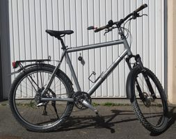 Alu-Mountainbike Price Comp silber Rahmengrösse 56, leicht!