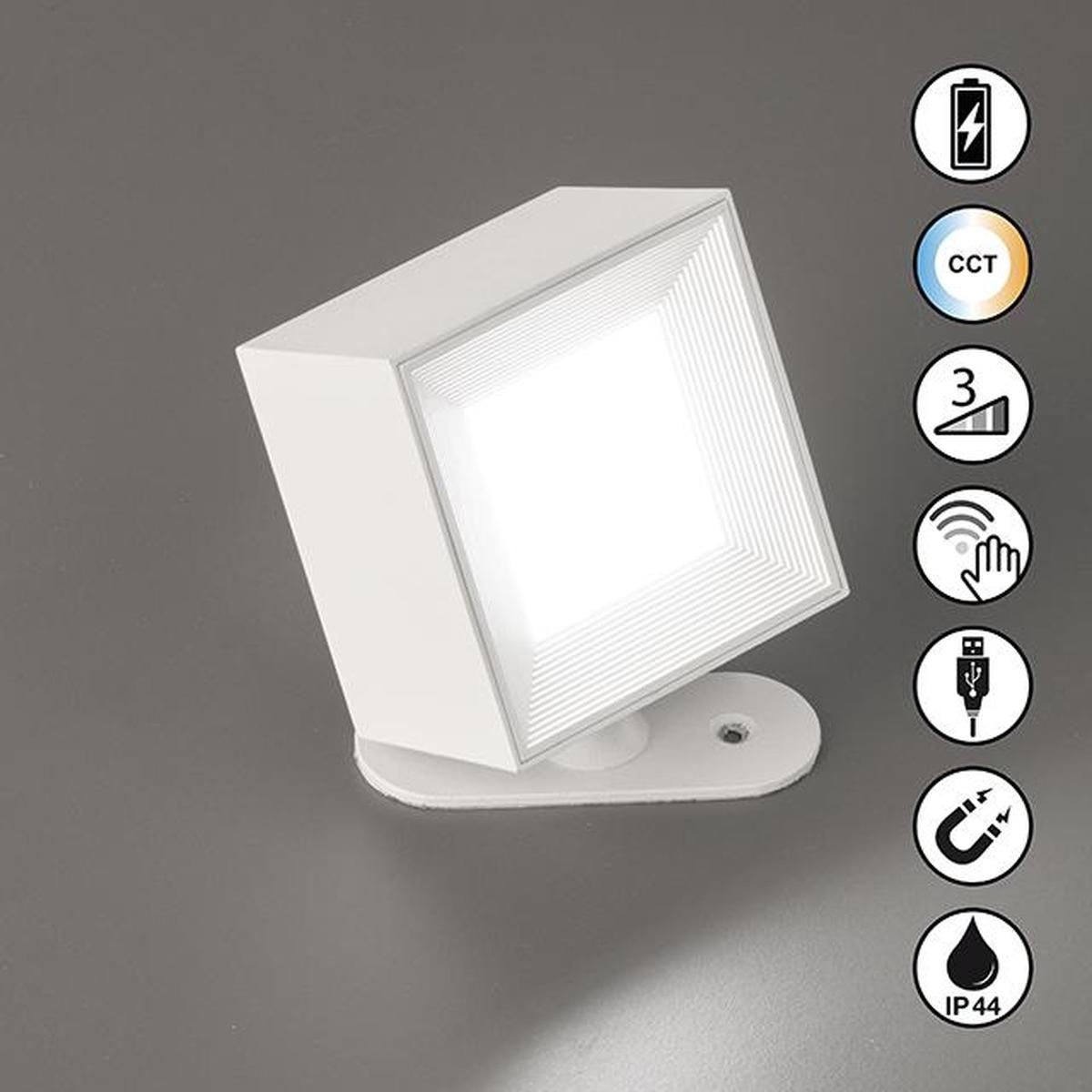 Lampade: LED Aussen Wandleuchte Magnet, 8 cm Höhe – Nuovo (secondo la descrizione) da Kreuzlingen venduto da Smart-Light