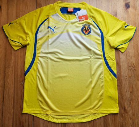 Villarreal C. F. Trikot Puma Gr. L NEU Spanien Fussball NOS