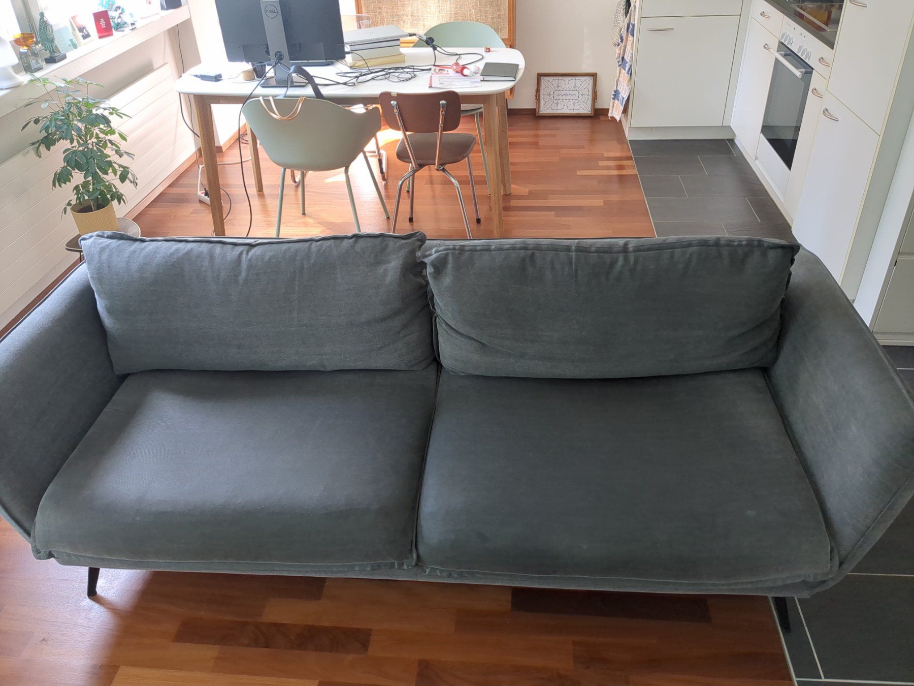 Pfister Divani: Graues Sofa, Möbel Pfister – Usato da Zürich venduto da van_xs5b