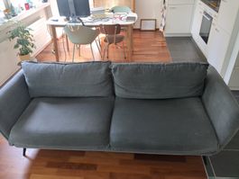 Graues Sofa, Möbel Pfister