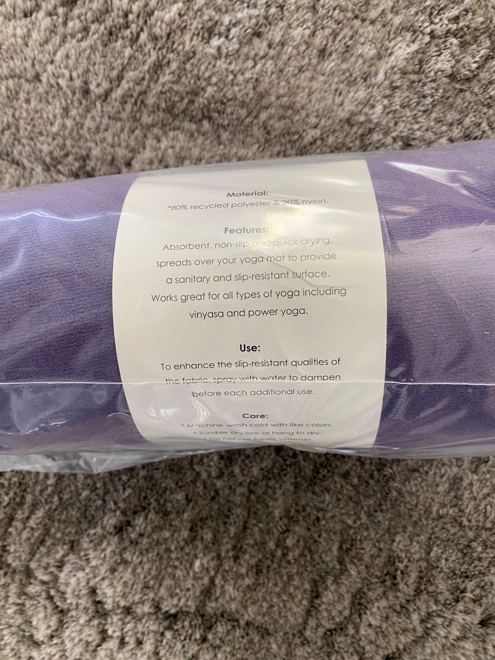 Decken: Yogatuch – Neu und originalverpackt aus Muri b. Bern von berlingo02 1