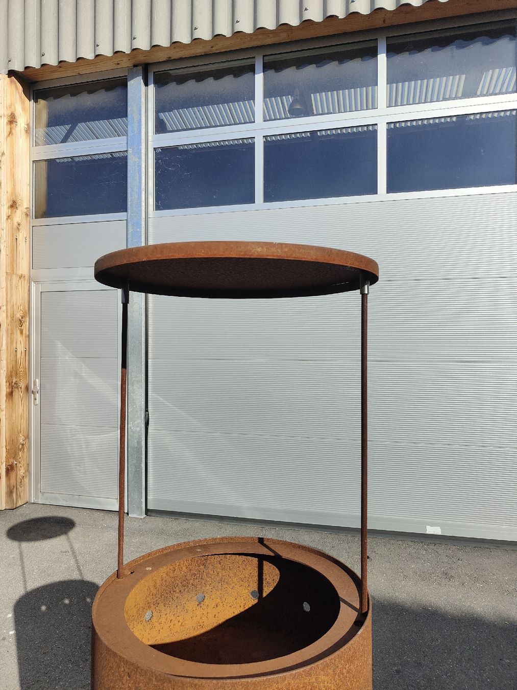 Griglie: Feuerstelle Grill Feuerschale Rost Grillrost Garten – Nuovo (secondo la descrizione) da Teuffenthal BE venduto da tiwillener 2