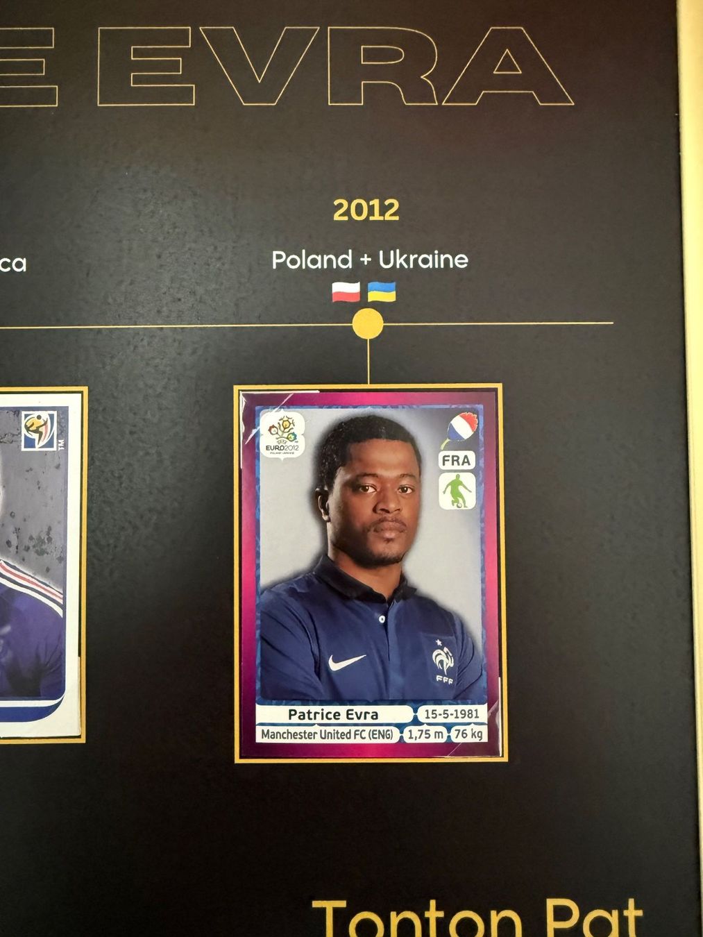 Panini Sammelbilder & Trading cards: Panini-Plakat Patrice Evra – Neu (gemäss Beschreibung) aus Stettlen von DieTaube2.0 2