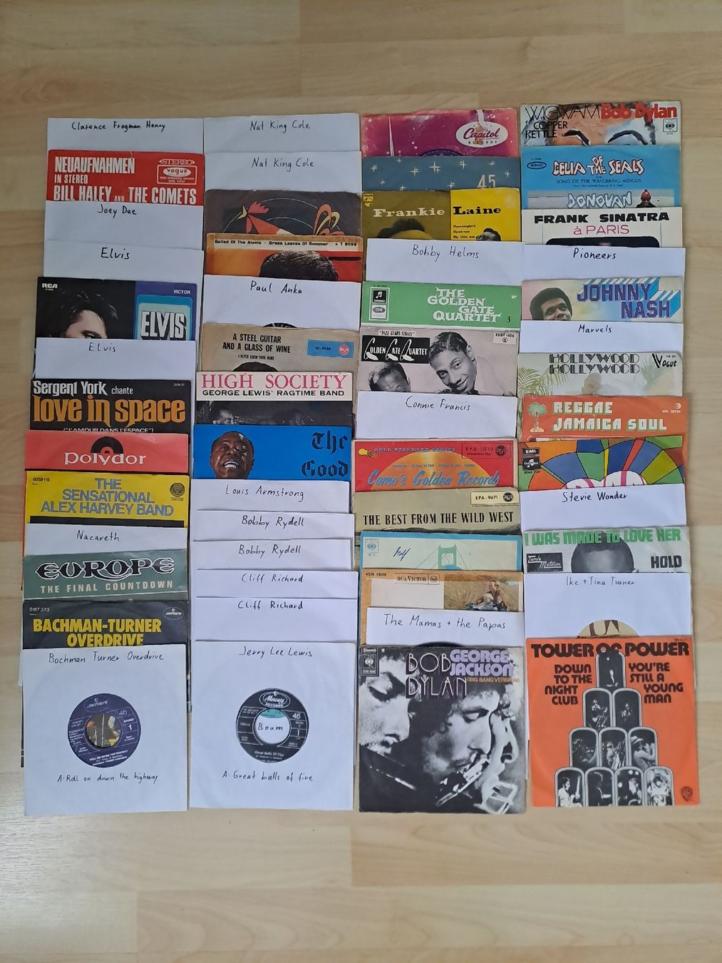 Schallplatten: Grosse Singles Sammlung! 226 Stück! – Gebraucht aus Muri AG von Greuli 1