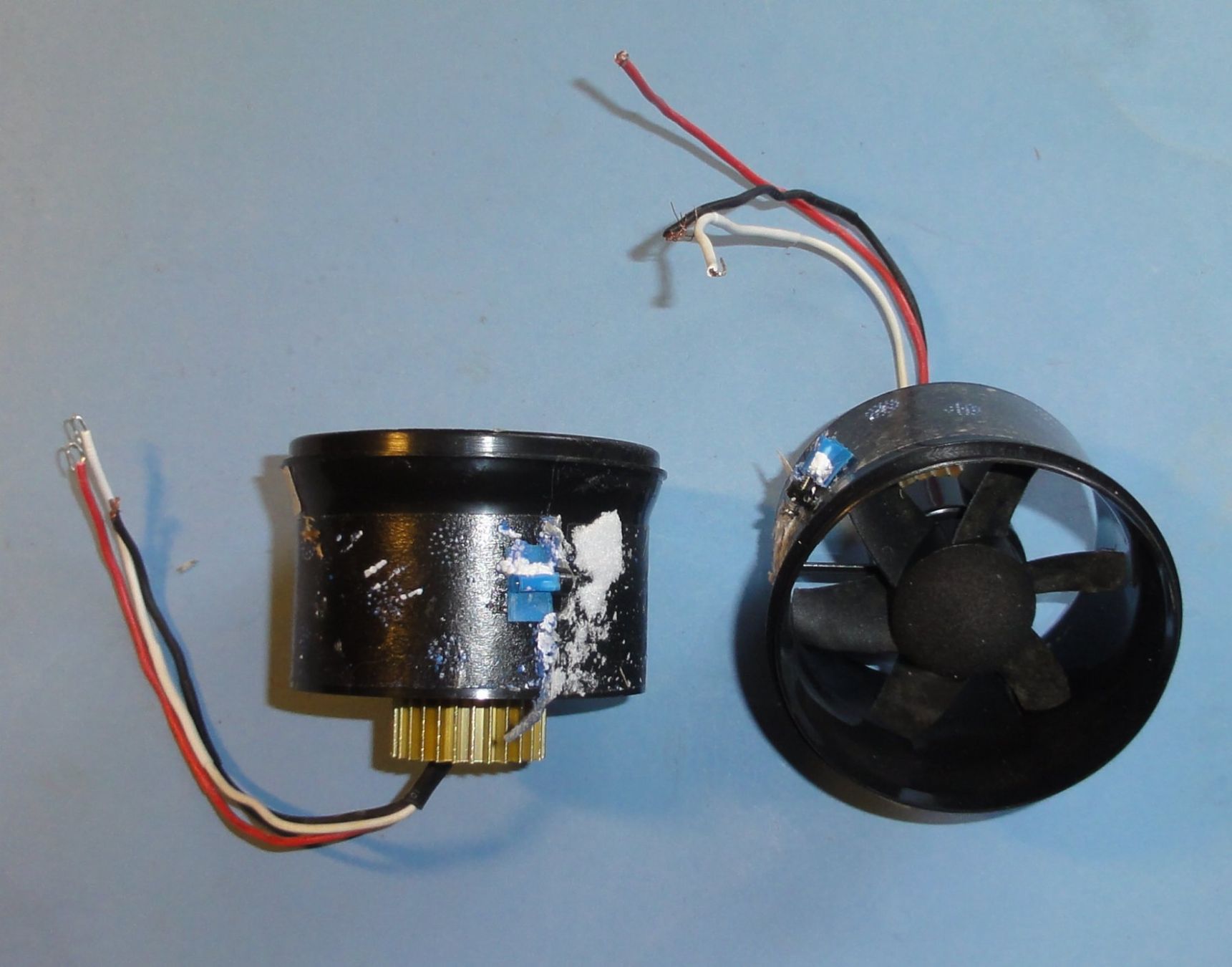 Modellismo RC: 2 Stück Impeller 68mm mit Brushlessmotor – Usato da Waldenburg venduto da Rcparts
