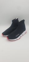 Neue Balenciaga Speed Sneaker Schwarz/Rot, Grösse 43