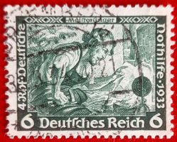 Deutsches Reich 1933 – Wagner Meistersinger gest. (Mi.502)