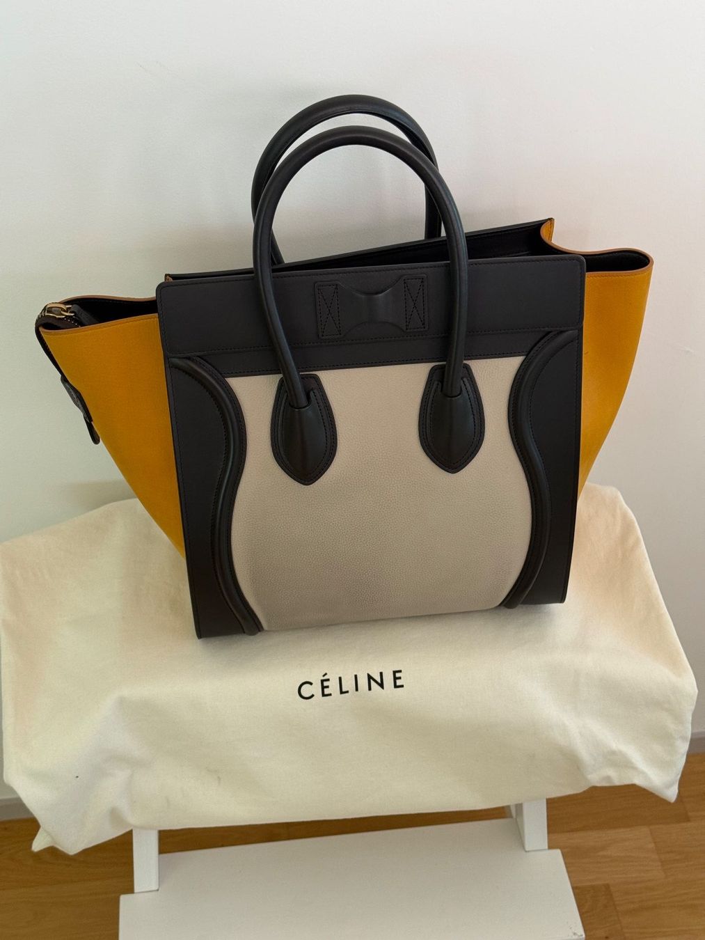Celine Sacs: Céline Luggage Mini Tricolor – D'occasion à Zürich par ljjud 1
