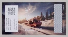 Swiss Crypto Stamp 4.0 ID 15 "Schlitteln" mit NFT
