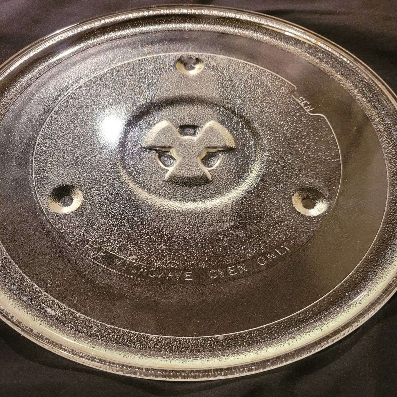 Küchengeräte: Mikrowelle-Drehteller-Glasplatte, 270 mm – Gebraucht aus Zürich von Avd 2
