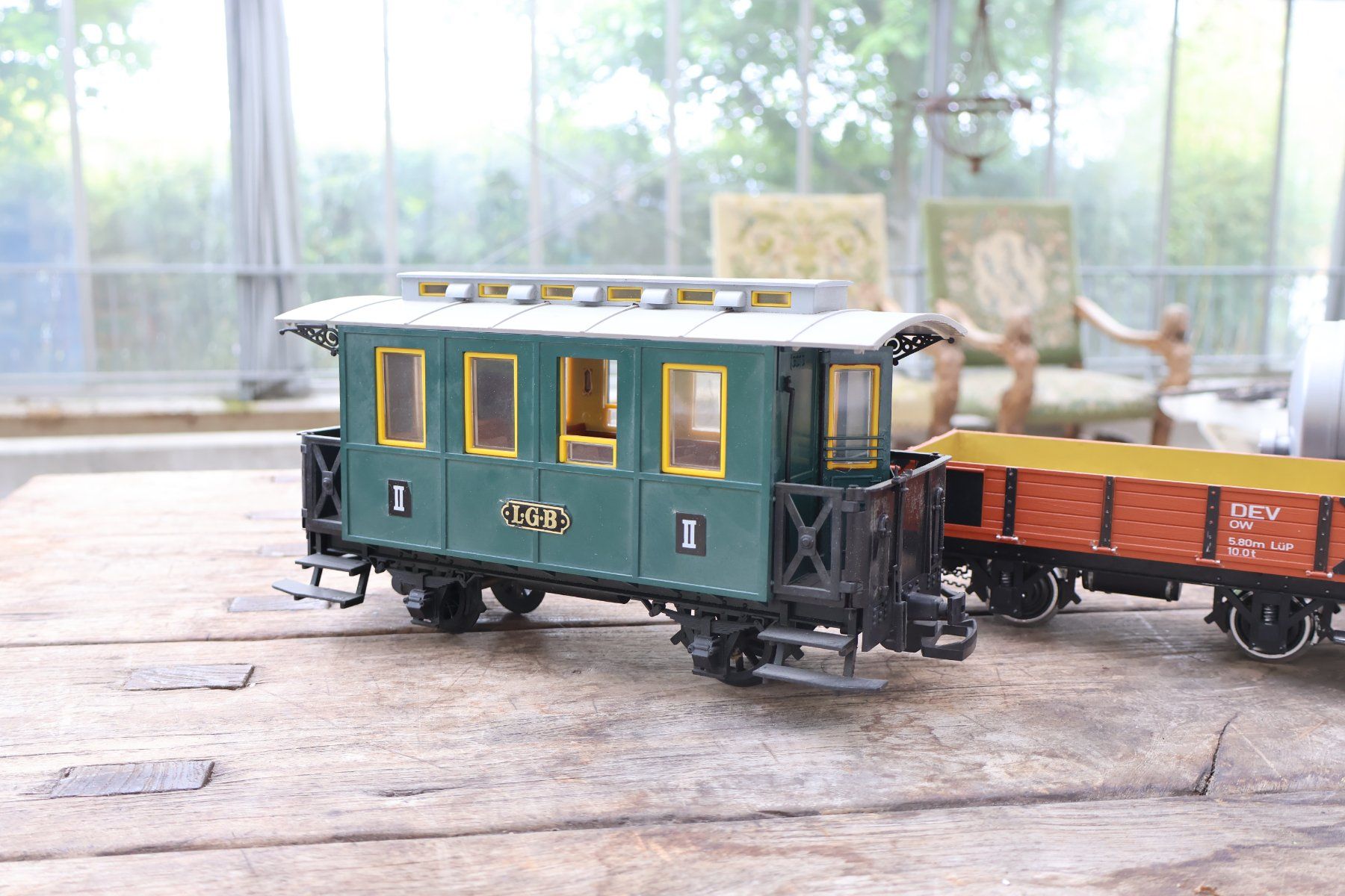 LGB Modellini di ferrovie: LGB 3 x Wagen – Usato da Winterthur venduto da Monstera 7