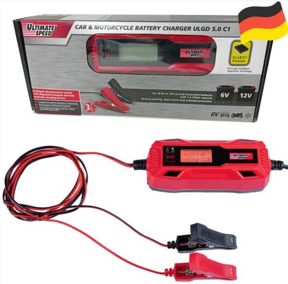 KfzLadegerät ULGD 5.0 C1, 6V und 12V, ULTIMATE SPEED NEU Acheter