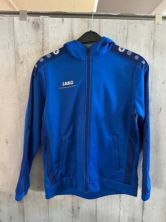 JAKO Kapuzen-Trainingsjacke Damen  Gr. S  Royalblau  Neu
