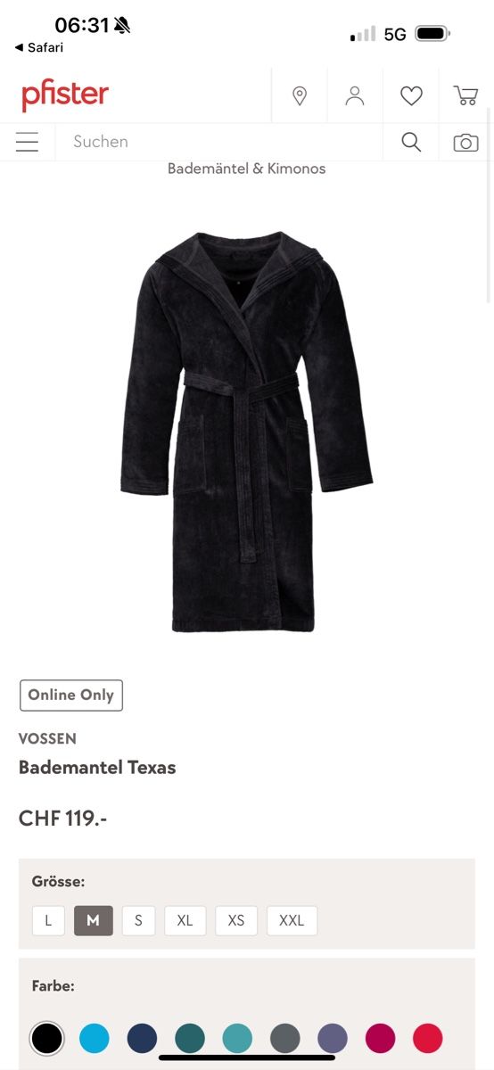 Vossen Bademäntel: Vossen Bademantel unisex M – Neu (gemäss Beschreibung) aus Oberrieden von patty1990 3