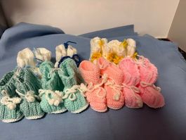 Aktion Babyfinckli 8 Paar Handarbeit