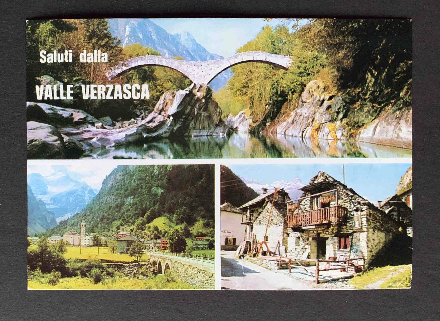 Cartes postales: AK Saluti dalla VALLE VERZASCA – D'occasion à Goldau par artelier1