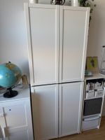 IKEA BILLY Schrank 80×202 cm weiss mit 4 Türen