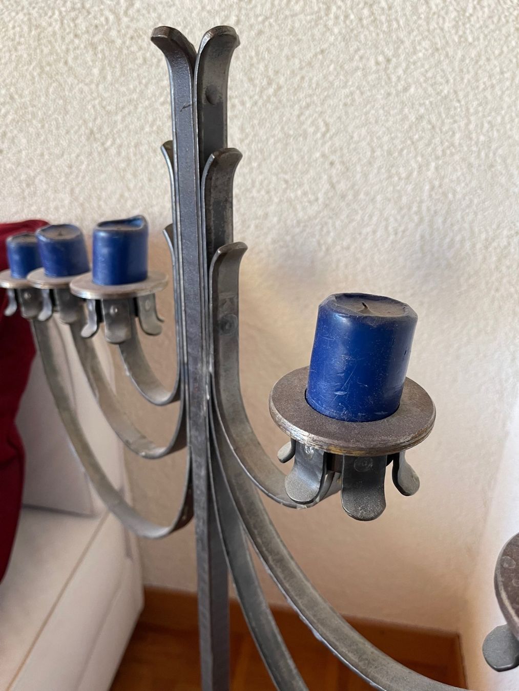 Portacandele: Bougeoir en fer forgé – Usato da La Croix (Lutry) venduto da Sporades 2