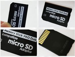 Adapter Micro SD auf Memory Stick Pro duo Speicherkarte