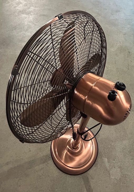 Ventilatori: Vintage Ventilator Bronze – Usato da Zürich venduto da Arthi 2