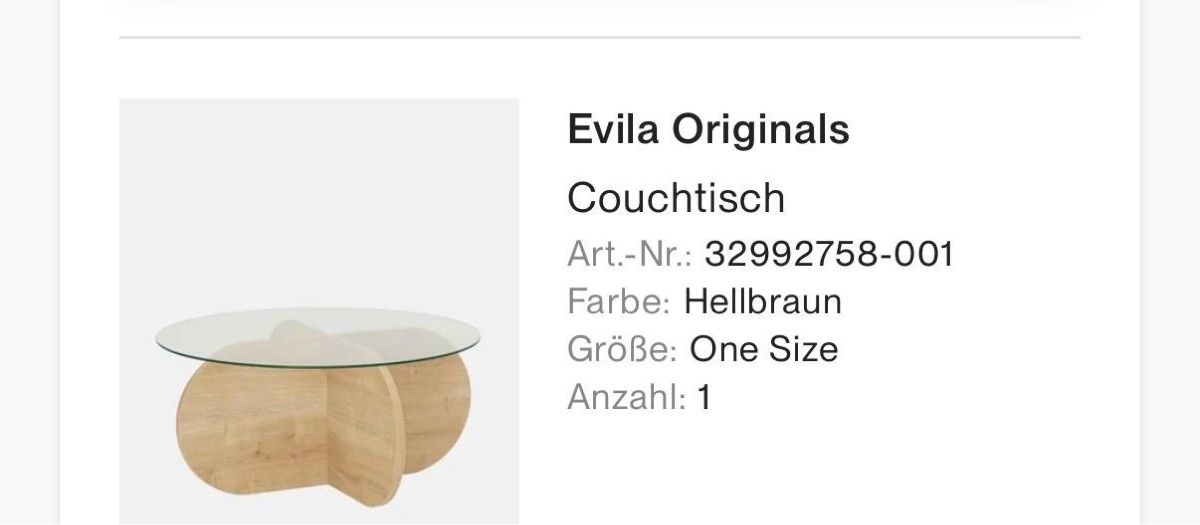 Tische: Couchtisch – Gebraucht aus Muri AG von Dennis20
