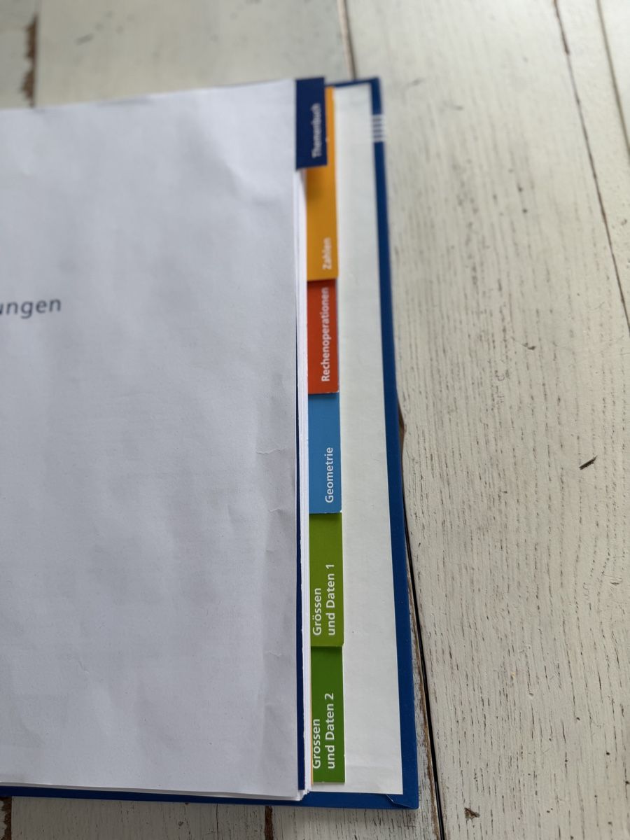 Ordner: Lösungsordner 5 Primar – Gebraucht aus Gattikon von Mariani3 2
