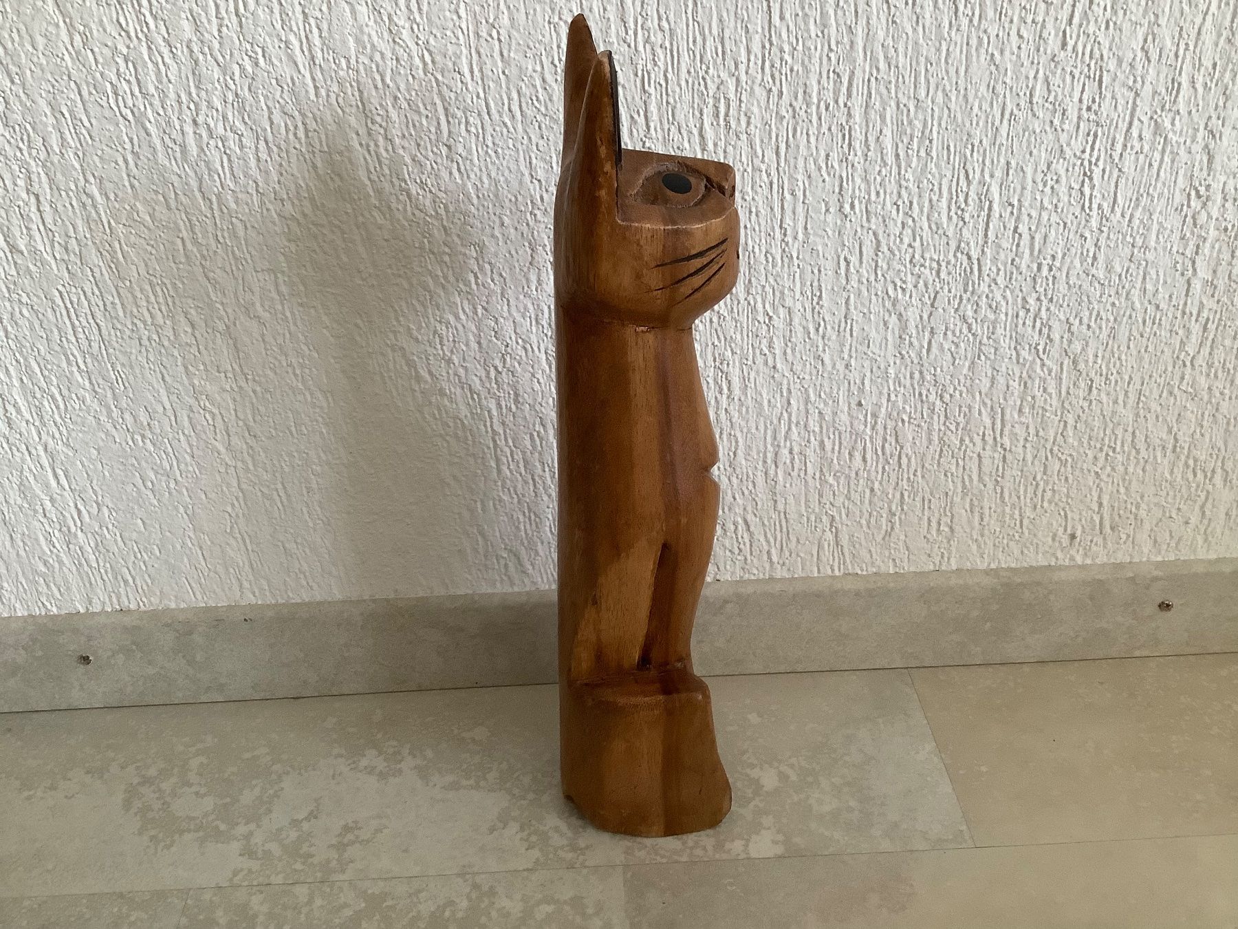 Statuette: Katzefigur aus Holz 38cm – Usato da Hinteregg venduto da bol_9tbb 2