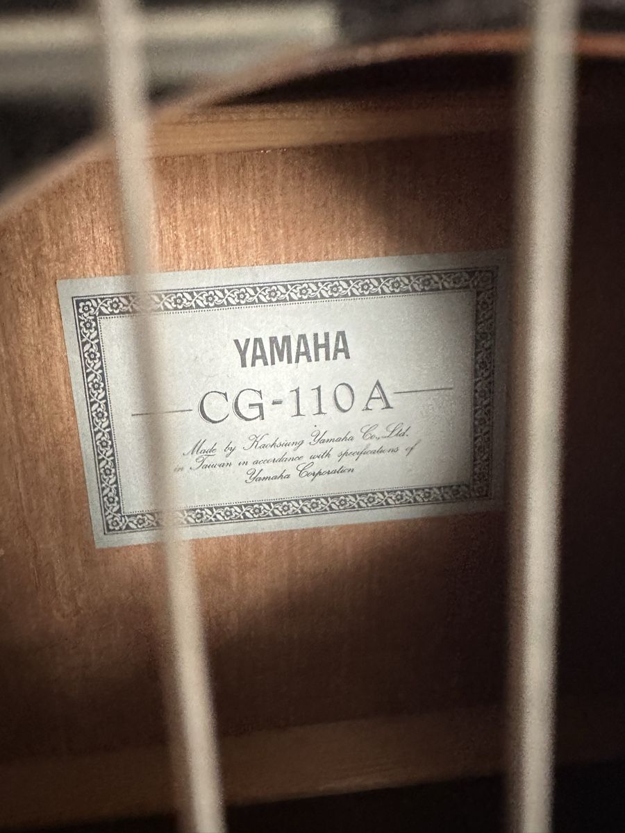 Yamaha Strumenti musicali: Yamaha CG-110 A Konzertgitarre – Usato da Effretikon venduto da edi_mvw8 5