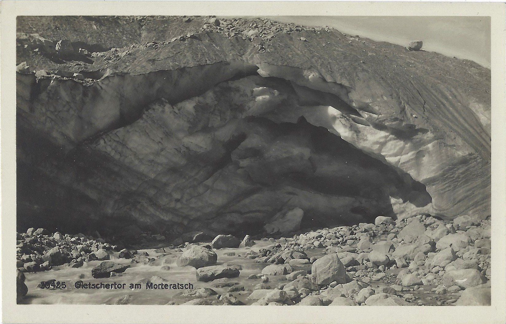 Cartes postales: 30425    Gletschertor  am  Morteratsch – D'occasion à Bütschwil par Jackson1A