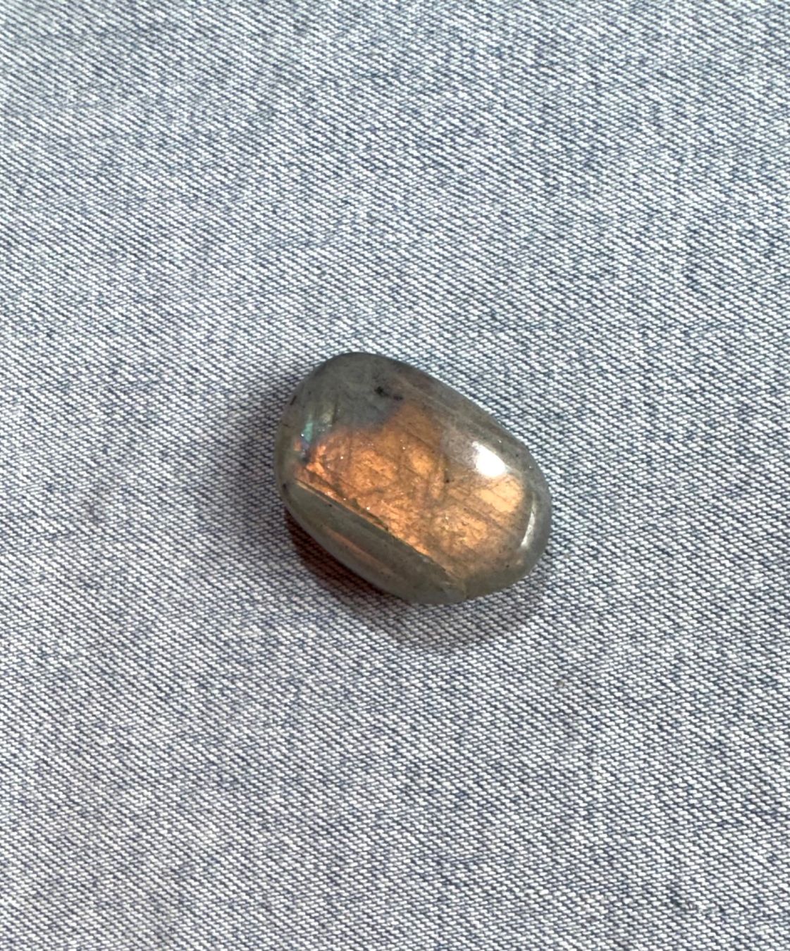 Minerali & Pietre curative: Labradorit rundum poliert   mit "FEUER"  schön!!   Stein – Nuovo e nell'imballaggio originale da Leuggern venduto da gemshow 1