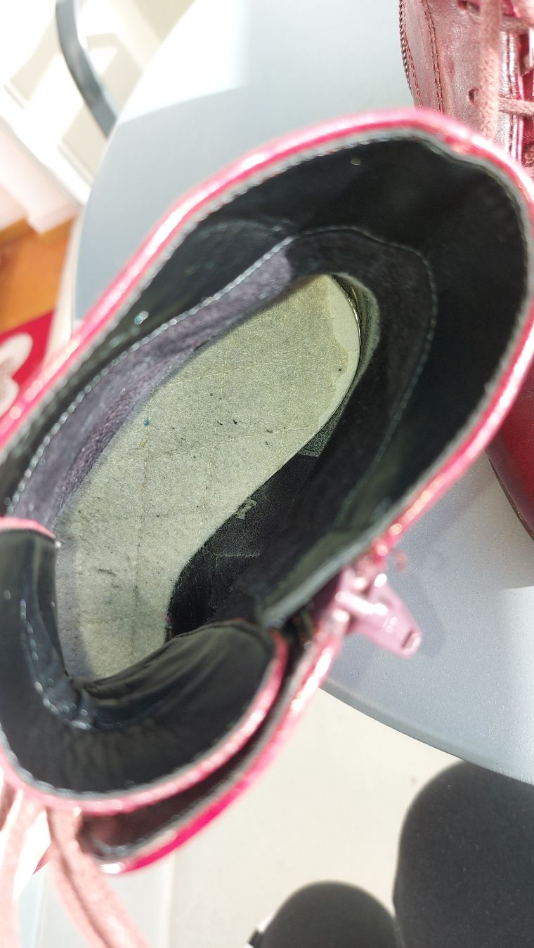 Gabor Scarpe da donna: Bottines rouges en cuir véritable – Usato da Sion venduto da aud_7pxl 7