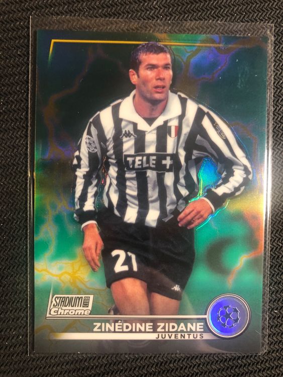 ZINEDINE ZIDANE BONA FÍDE BALLER TOPPS JUVENTUS SET 2025