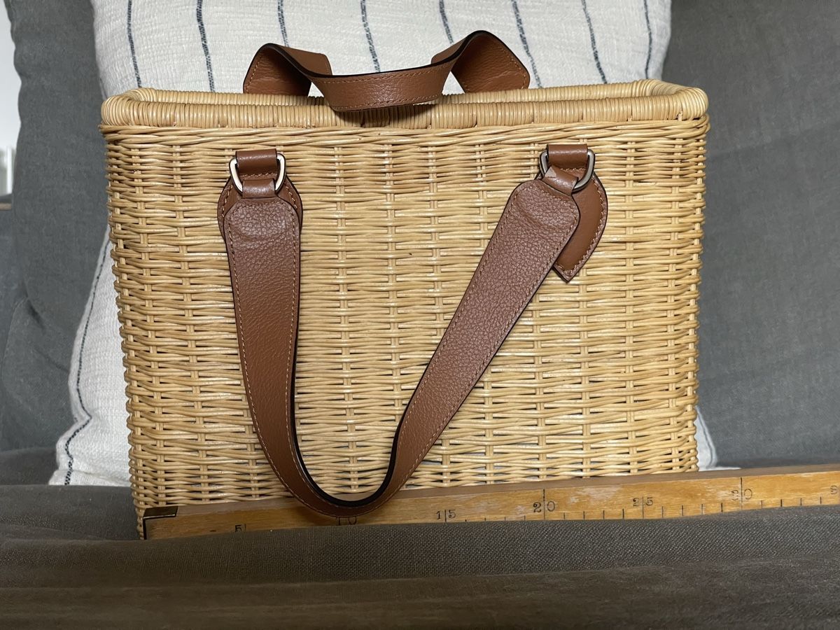 Coccinelle Sacs femmes: Korb Tasche Coccinelle Rattan & Leder – D'occasion à Cotterd par mickey-kiki 3