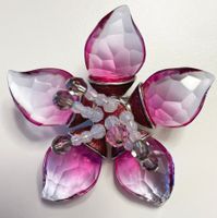 Blumenbrosche von Swarovski